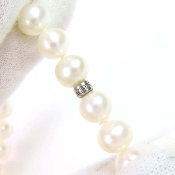 TIFFANY Authentic Silver Pearl Necklace